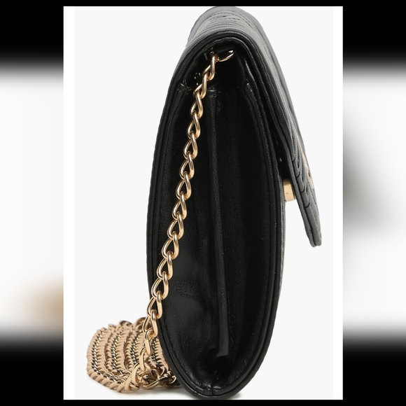 NWT Chevron Quilted Badgley Mischka Crossbody Bag - Picture 6 of 6